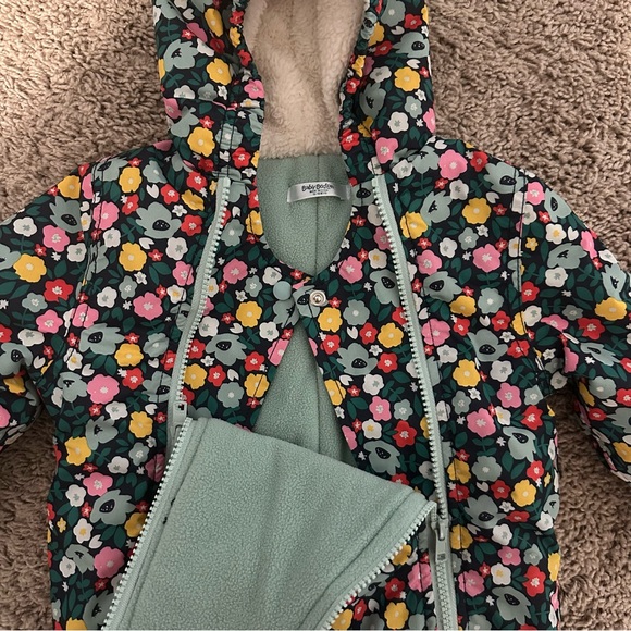 baby boden floral bunting snowsuit 18-24months - Picture 2 of 4